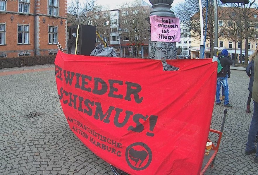 Einschätzung zur Demonstrationn gegen die sog. „Gelb-Westen Sektion Hamburg“ heute in Harburg