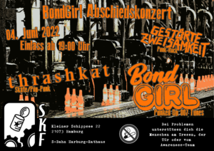 BondGirl Abschiedskonzert @ Sauerkrautfabrik - Harburg